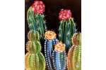 Bright Neon Cactuses