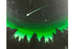Stars in Emerald Sky