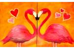 Matching Flamingos - Date Night
