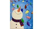 Smiley Snowman and Lights - Family Fun