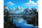 The Peaceful Lakeside Mountain Views