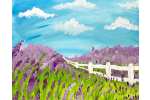 Stunning Lavender Field Scene