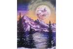 Where the Mountain Sleeps Under the Moon