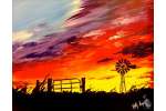 Windmill Sunset - Pasadena