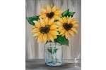 Lovely Yellow Garden Sunflower