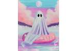 Floating Cotton Candy Ghost