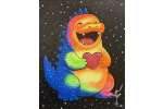 Rainbow Lizard Monster