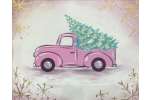 Pink Christmas Truck - Pasadena