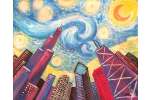 Starry Night in Chicago