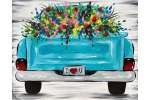 Pickup Truck With Flowers - Baytown