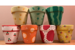 Groovy Beach Flower Pots