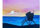 Sunset Lifeguard Tower