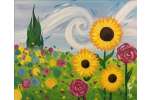 Van Gogh Floral Style