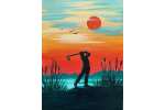 Golf Course Sunset