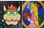 Big Bowser & Princess Peach - Pasadena
