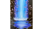 Blooms at the Waterfall