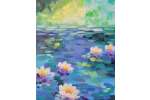 Waterlilies, Monet Style  - Blue Springs