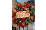 DIY - Merry Christmas Wreath Making Class - Chicago