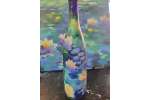 Waterlilies by Monet Wine Bottle - Milwaukee