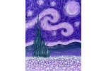 Van Gogh in Violet - Hackettstown