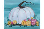 Pumpkin and Bright Flowers - Tyler