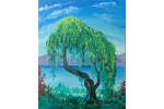 Weeping Willow by the Lake - Boston