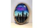 Aurora on Wood - Brick