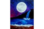 Moonlit Waterfall - Woodridge