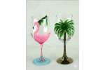 Tropical Wine Glasses