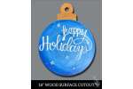 Holiday Ornament Cutout