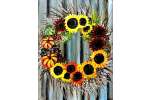 A Color Autumn Wreath