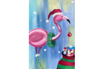 Christmas Flamingo