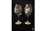 Winter Pine Wine Glasses