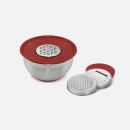 Cuisinart 5-Qt Mixing Bowl with Graters Red