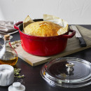 Staub Round Cocotte with Glass Lid 4 Qt 1