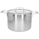 Demeyere Industry Stainless Steel 8 Qt Stock Pot with Lid 2