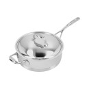 Demeyere Atlantis Low Saute Pan with Lid 1