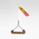 Brushtech Heavy Duty Wide Faced 16" BBQ Brush 3