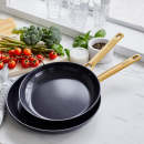 GreenPan Reserve Ceramic 10" & 12" Fry Pan Set  GreenPan Reserve Ceramic 10" & 12" Fry Pan Set 1