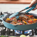 Rachael Ray Premium Cast Iron 12-Inch Frying Pan With Helper Handle 6