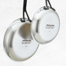 KitchenAid 5-Ply Clad 8.25" & 10" Stainless Steel Frying Pan Set 2