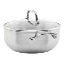 KitchenAid 4-Quart 3-Ply Stainless Steel Casserole with Lid 7