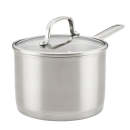 KitchenAid 3-Quart 3-Ply Stainless Steel Saucepan with Lid 4