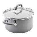 Rachael Ray Create Delicious Enameled Aluminum 6-Quart Stockpot with Lid 4