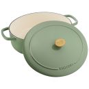 Bellarini Bellamonte 4.75-Qt Oval Cast Iron Dutch Oven 6