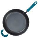 Rachael Ray Create Delicious Hard Anodized 12.5-Inch Frying Pan with Helper Handle 3