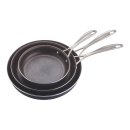 Henckels Capri Granitium 3D 3-Piece Aluminum Nonstick Fry Pan Set  3