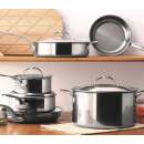 Hestan NanoBond™ Titanium Stainless Steel Essential Cookware Set, 10-Pc 3