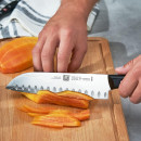 Zwilling Twin Signature 7-Inch Hollow Edge Santoku Knife 3