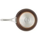 Anolon Nouvelle Copper Luxe 8.5" & 10" Frying Pan Set - Sable 4